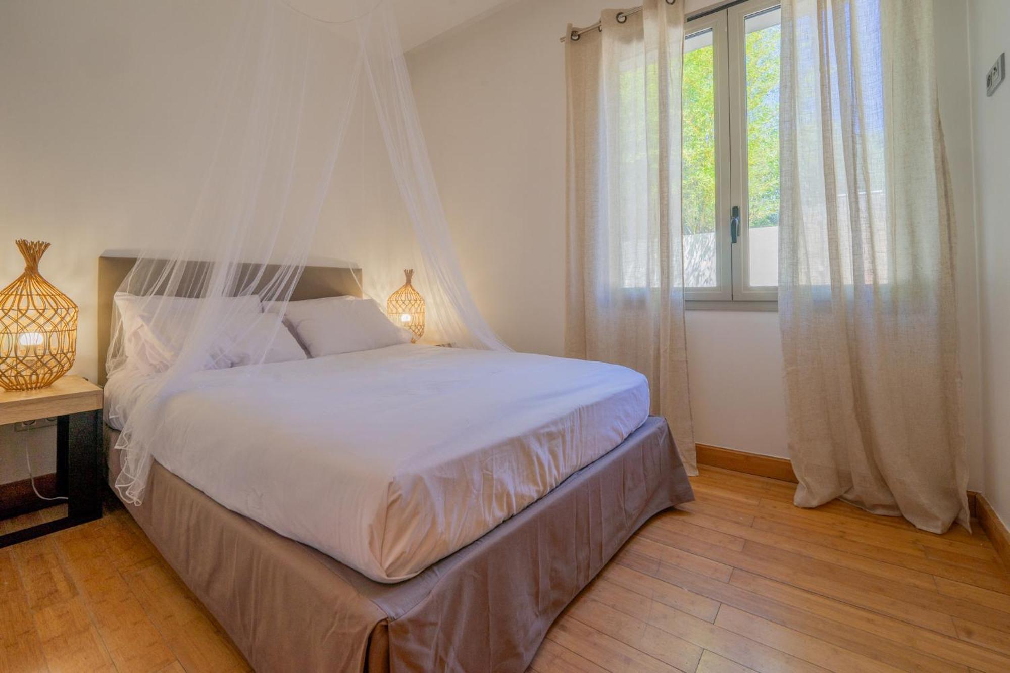 Appartement 6 Pers Jardin Prive La Cabane Bambou - Mandara Beach , Antibes French Riviera Juan-les-Pins Buitenkant foto