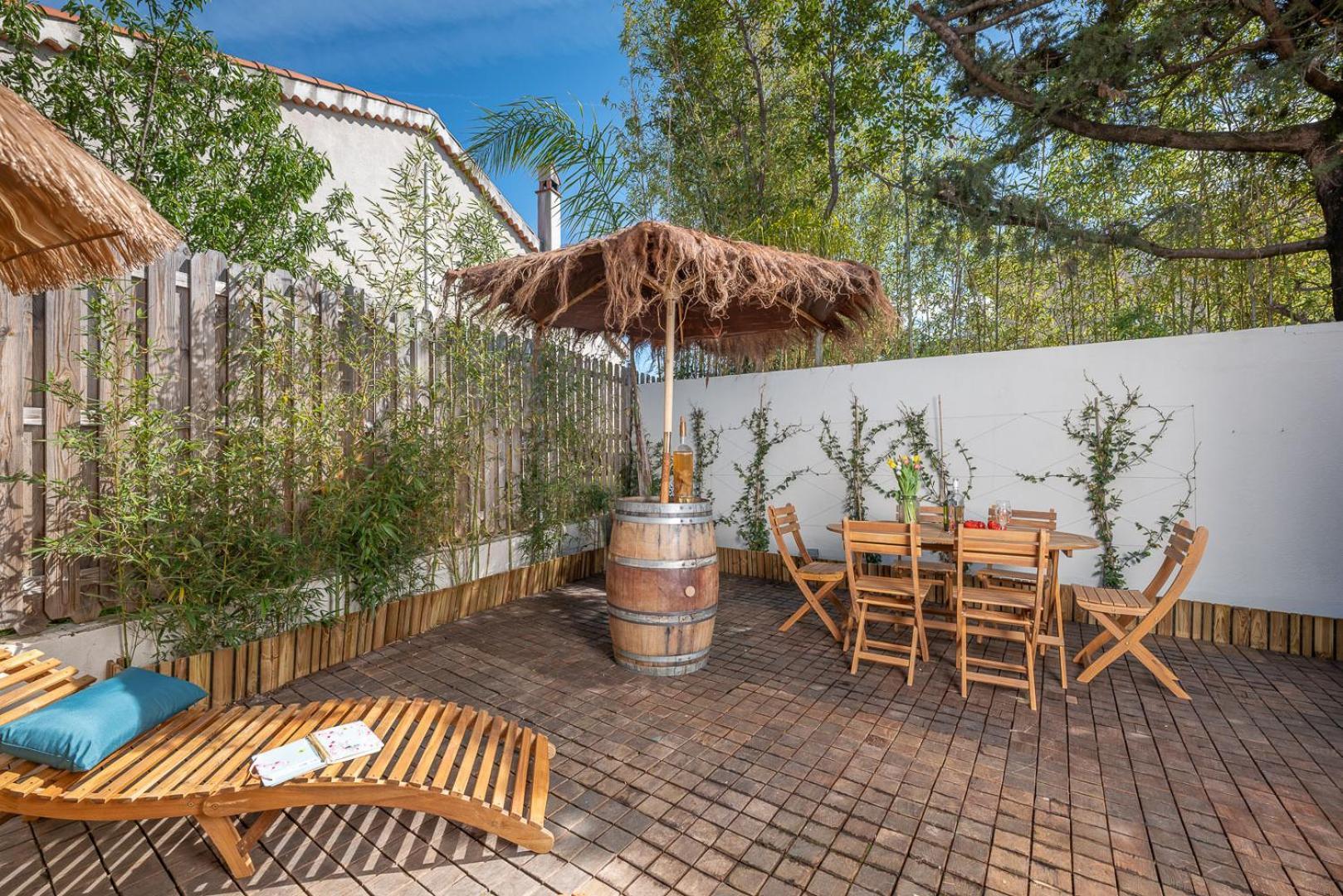Appartement 6 Pers Jardin Prive La Cabane Bambou - Mandara Beach , Antibes French Riviera Juan-les-Pins Buitenkant foto