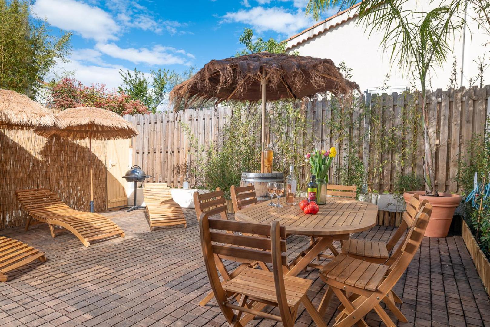 Appartement 6 Pers Jardin Prive La Cabane Bambou - Mandara Beach , Antibes French Riviera Juan-les-Pins Buitenkant foto